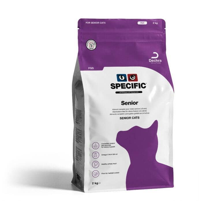 Dechra Specific Feline FGD Senior Cat Dry Food 400g on sale at